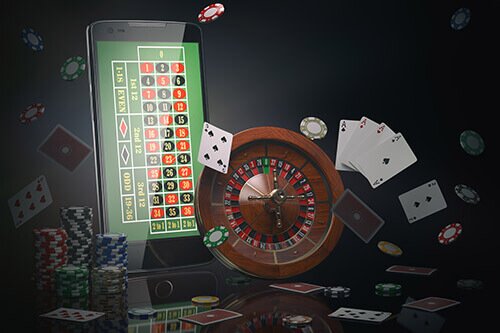 Playing roulette online
